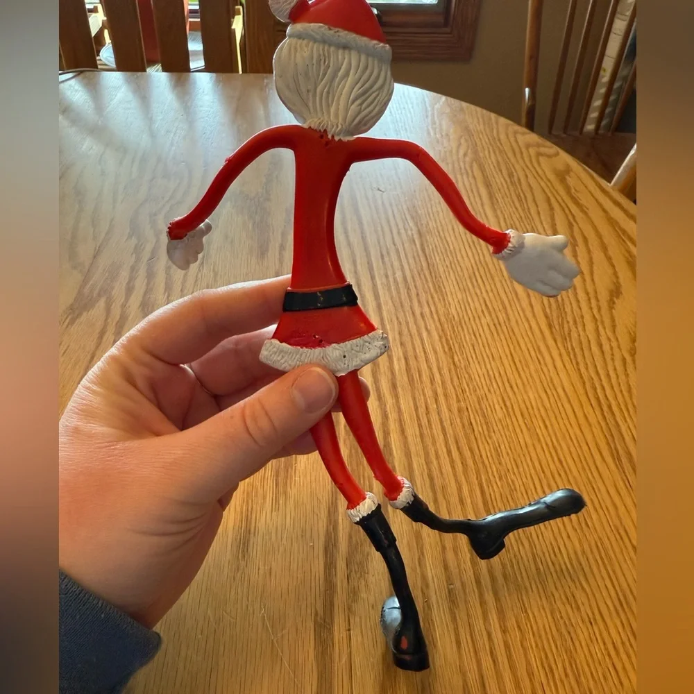 Vintage Bendable Santa Clause Figure/Toy